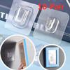 10 Pairs Magic Hooks Socket Retainer Sticky Wall Hooks For Kitchen Bathroom