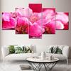 Modern Canvas Painting Frame Wall Art Poster 5 Piece Flower Modular Picture Home Decoration Print On Canvas For Living Room