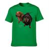 Unisexs Cotton Tshirt Cute Dachshund Dog Print Love Is Graphic Tee Casual Crew Neck Short Sleeve Top For Dog Lovers