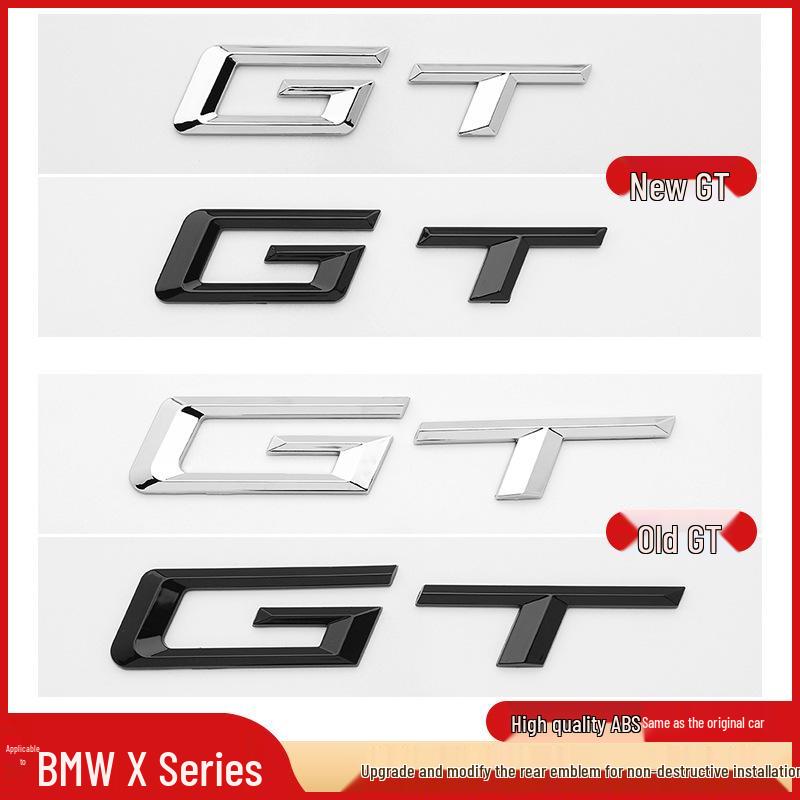Черная Наклейка на заднюю часть Black Warrior XDrive AWD для моделей BMW X1-X7 GT