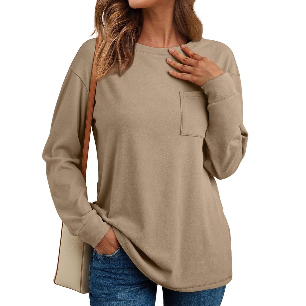 Tops For Women Long  Sleeve  Pullover Casual  Shirts  Top