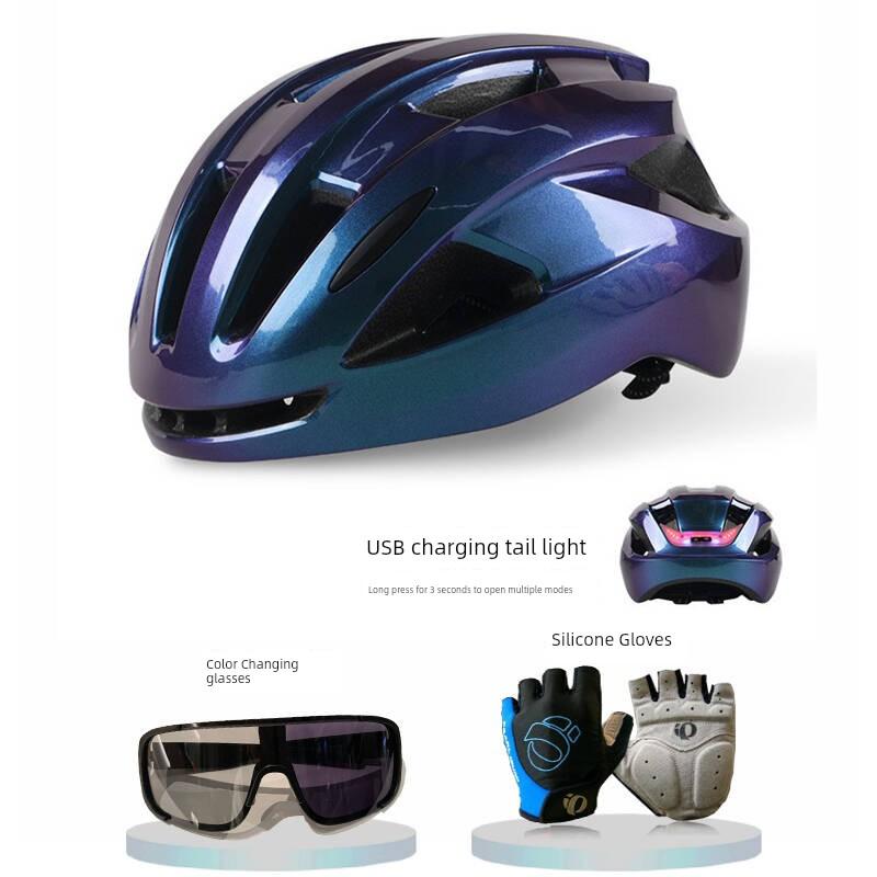 Bicycle Helmet Men and Women Riding Equipment Integrated Roller Skating Casual Mountain Highway Bicycle Helmet Suit