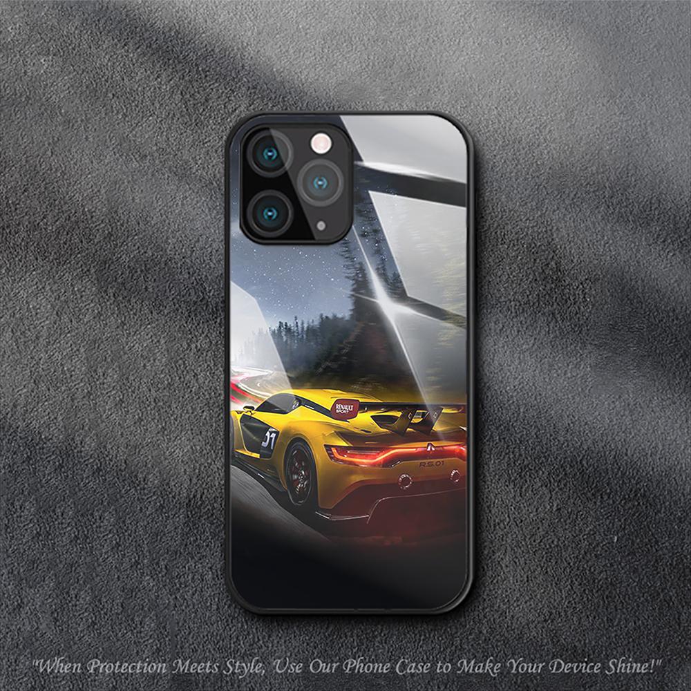 Суперкары Renault Чехол для iPhone Samsung Galaxy Redmi Note S 17 16 15 14 13 20 24 25 54 Pro Max Ultra Fe Air Закаленное Стекло Чехол