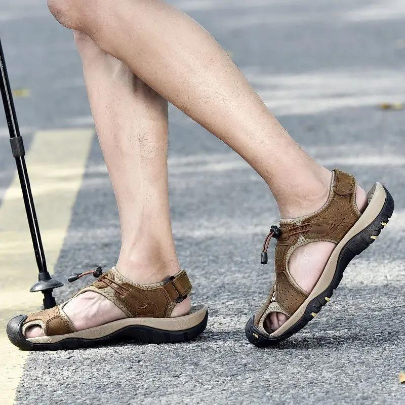 Male Shoe Rubber Plastic Men's Sandal Breathable Beach Casual Clearance Sale Comfortable 39 Outdoor Luxury Designer New Arrival