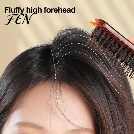 Boar Bristle Brush 1/2/3Pcs Foldable Hair Brush, Men Women Detangling Daily Use Styling Portable Travel Comb for All Types