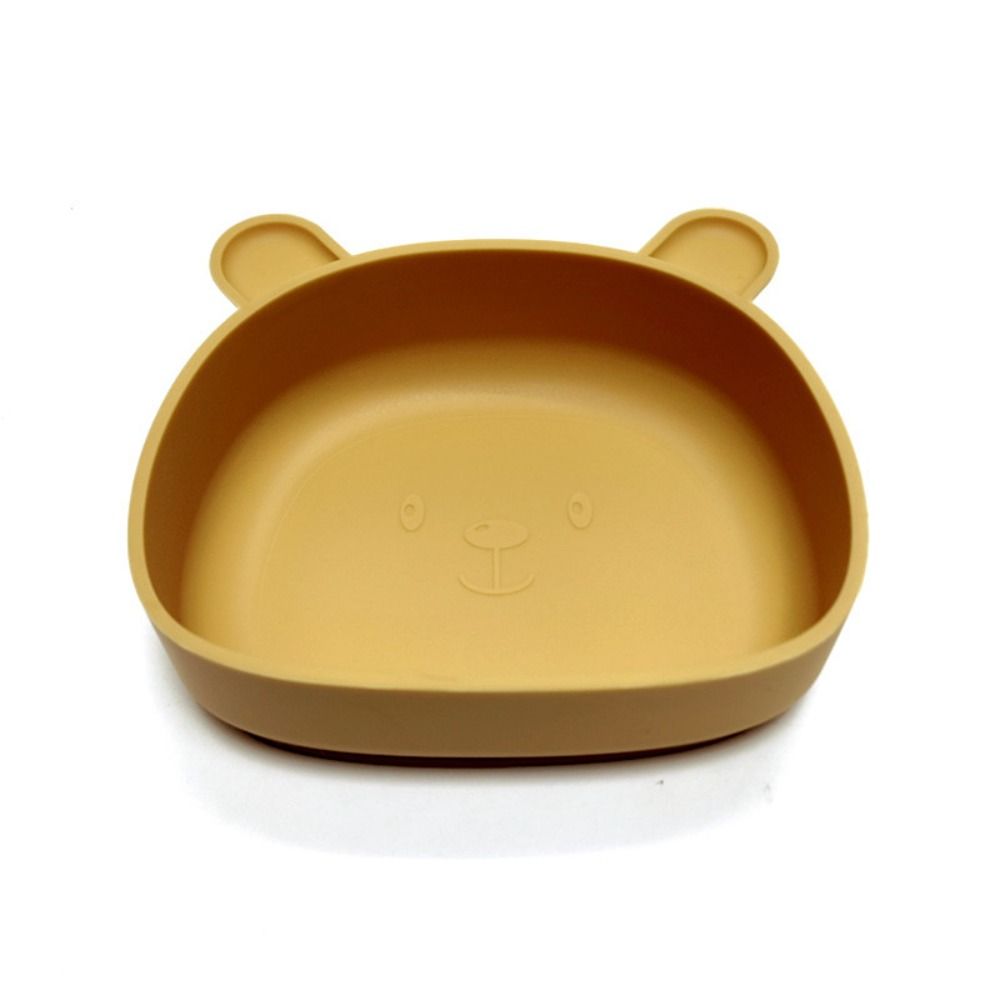 Solid Feeding Silicone Dinnerware Food Grade Silicone Baby Bowl Children Dishes  for Kids