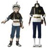 Asta Full Cloak Cosplay Outfit, Black Clover Anime Complete Role Play Costume