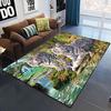 Art Domineering Tiger 3d Print Carpets For Living Room Bedroom Decor Carpet Soft Home Bedside Floor Mat Play Area Rugs Carpet