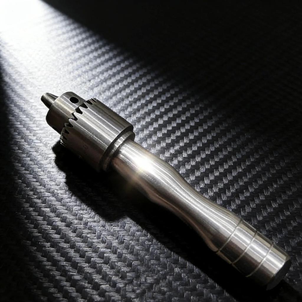 Инструмент для ремонта часов Стальной зажимной патрон Алюминиевый сплав Легкая ручка Ось колеса Рукоятка головки винта Зажимной инструмент для сверла