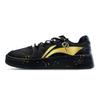 Li Ning Sycee V2 Амортизация, Износостойкие Низкие Скейтборд-Кроссовки Мужские Черно-Золотые AGCU515-5(Команда652-)