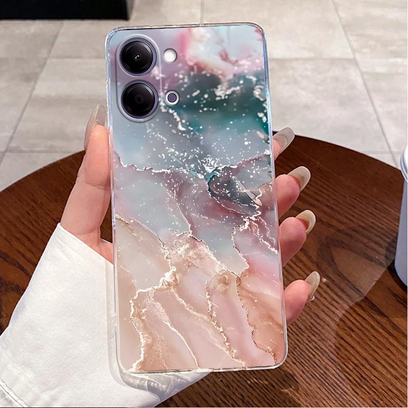 Для Vivo Y11 5G V2575 Чехол для Vivo Y21 5G V2553 Телефонный Чехол Прозрачный Роскошный Милый Любовное Сердце Кролик Забавный Мягкий Силиконовый Задняя Крышка из ТПУ