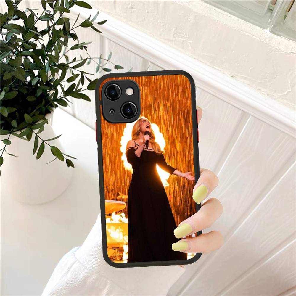 Hot Music Artists A-Adele Phone Case For IPhone 16 15 14 13 12 11 Pro Max 7 8 6 6s Plus Matte Cover