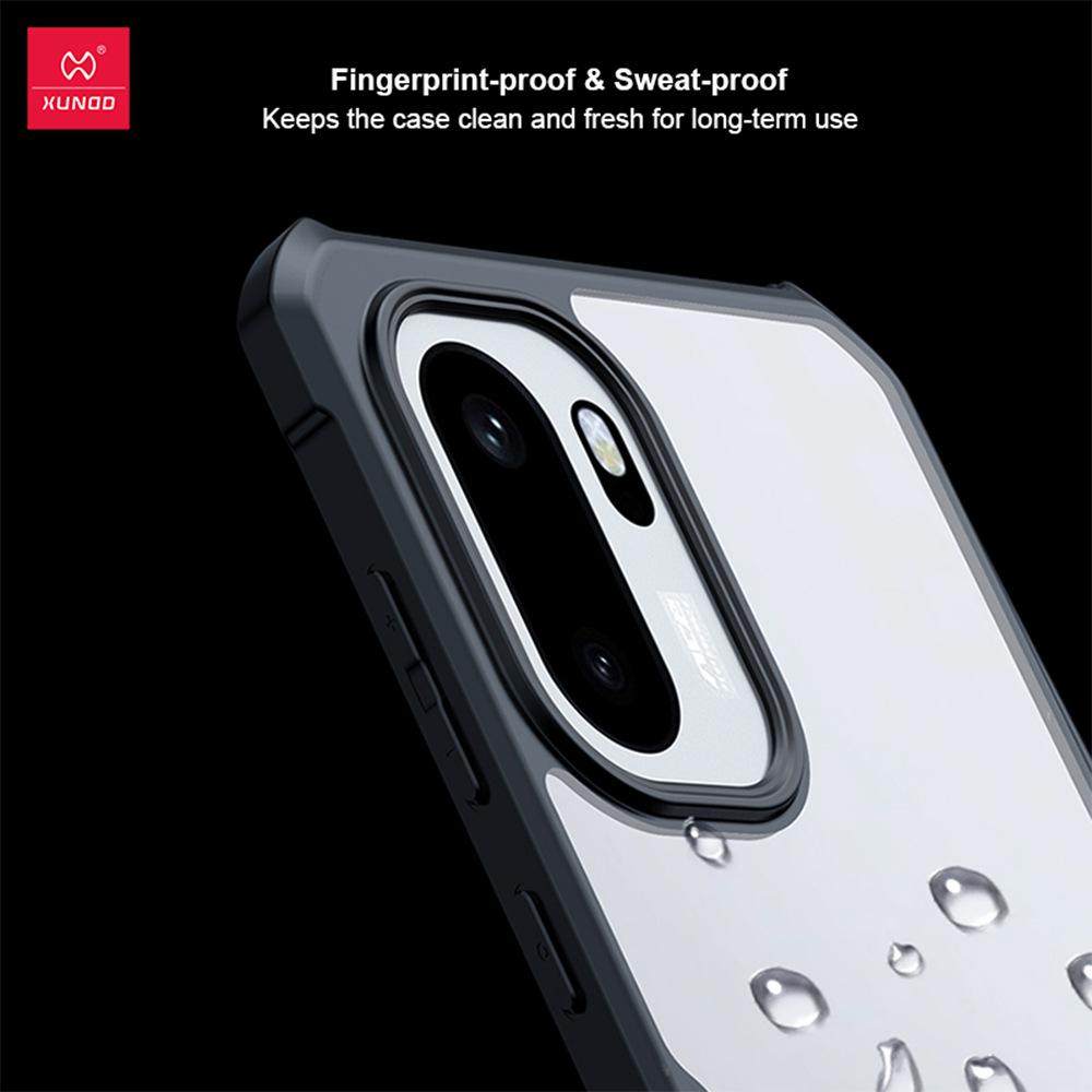 XUNDD Для OnePlus 15R 15 R Чехол Прозрачный Чехол Подушка Безопасности Ударопрочный Защитные Чехлы Роскошная Задняя Крышка С Вращающимся Магнитным Держателем Стойкой