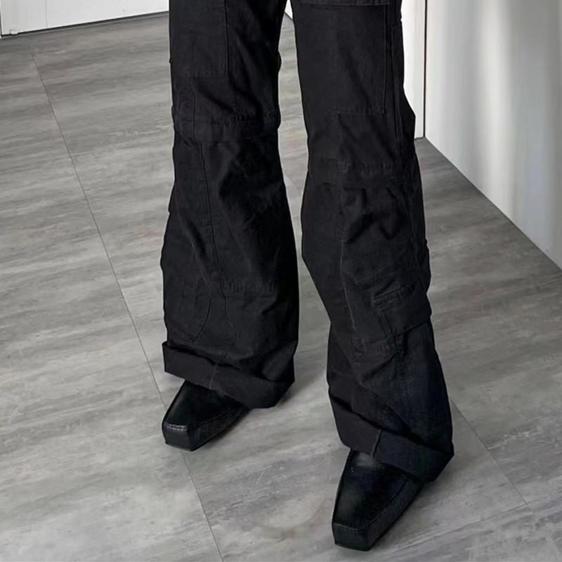 Мужские Женские Повседневные Туфли-лоферы на высоком каблуке с загнутым носком Обувь Мокасины Дышащие Слипоны Мужские Кожаные Туфли