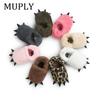 Cute Modeling MUPLYPaw Baby Warm Slippers 2023 Winter Baby Boys Girls Shoes First Walkers Baby Clothing For 0-18M
