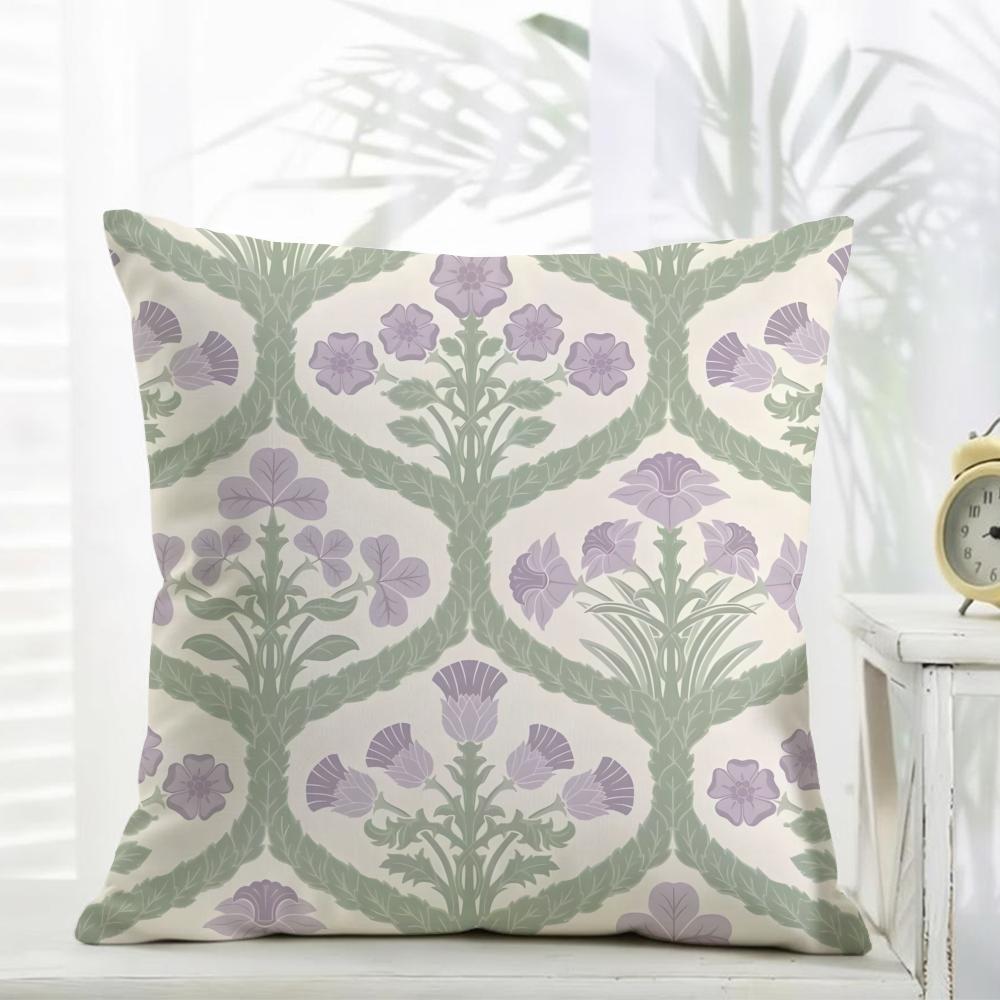 Style Exotic Bohemian Ethnic Style Cushion Cover Daily Washable Linen Pillowcase Soft For Sofa Bed Home Room Decor