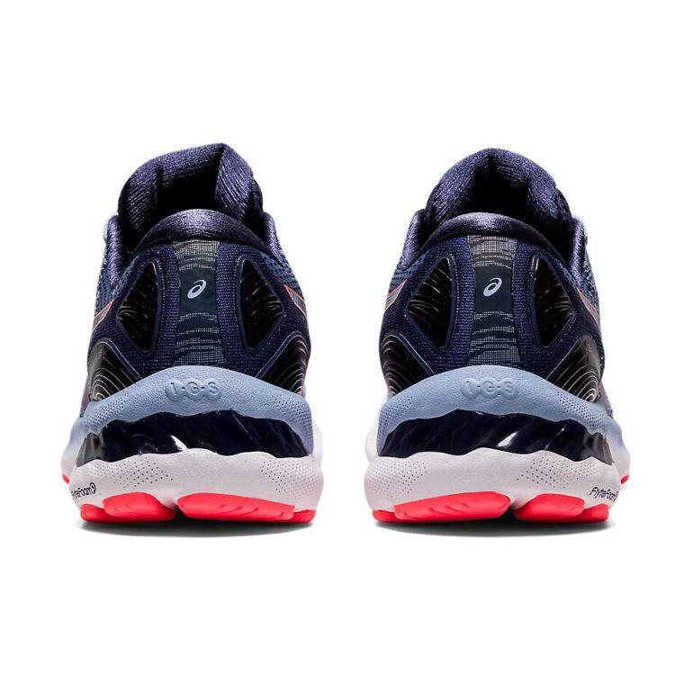 Asics Gel Nimbus 23 Mist Blazing Coral Women Sneakers Blue 1012A885-412