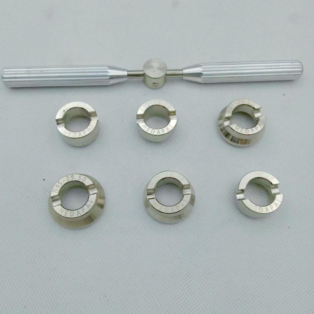 Набор из 7 инструментов для ремонта часов Rolex с открывателем корпуса с зубцами D Camel