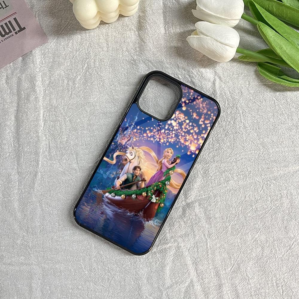 Чехол для телефона Рапунцель из мультфильма Запутанные для Iphone 16 15 14 13 12 11 Pro Max Mini 8 Plus Se Xr X Xs Fundas Чехол PC+TPU