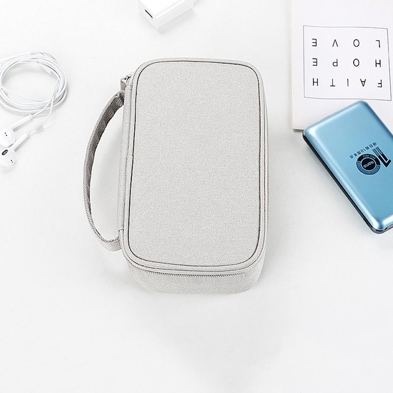 Дорожная сумка-органайзер для кабеля, электронные аксессуары, чехол для переноски гаджетов, портативная водонепроницаемая сумка для хранения кабеля, шнура