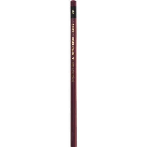 Карандаш Mitsubishi Pencil 'uni', 2B, Одиночный карандаш, U2B