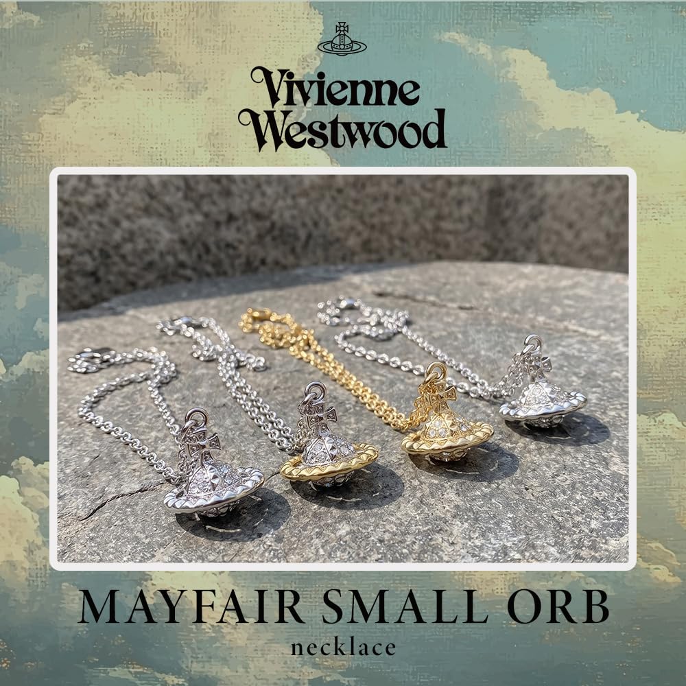 Vivienne Westwood Mayfair Small Orb Necklace Women's Brass 630203EF/02R115