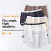 Large Size Women's Spring and Autumn Pure Cotton 10A Antibacterial Flat Angle Underwear