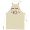 Tablier De Cuisine - Amour La Plus Belle - Impression Bretonne - Coton Épais Résistant - Fabriqué Et Imprimé En France