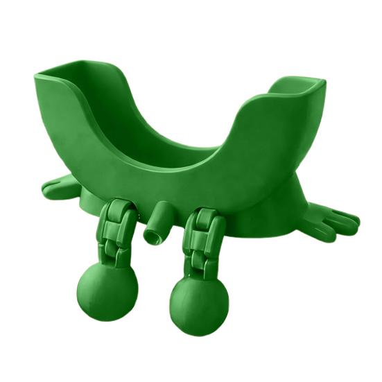 Симпатичная подвесная подставка для губки с дренажным отверстием, напечатанная на 3D-принтере, с подвесными ножками, забавная подставка для губки на кухонную раковину.