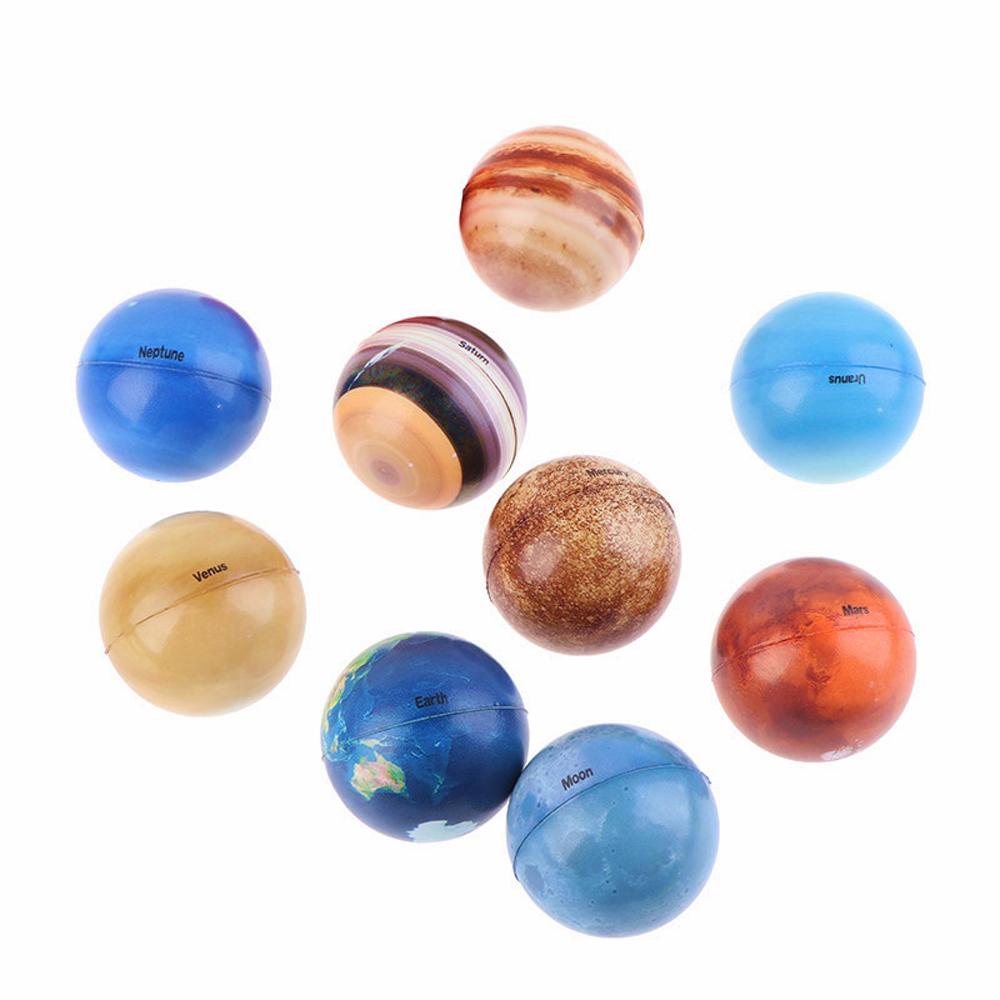 Ball Toy Solar System Sponge Ball Earth Globe Ball Moon Star Ball Printing Star Ball Eight Planets
