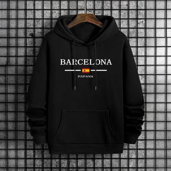 2026 Mens Hoodie Urban Streetwear Fashion Hip Hop Hooded Sweatshirt Autumn Winter Male Trendy Casual Streetwear Hoody