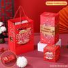 Коробка-сюрприз на день рождения в стиле Douyin: Взрывной Подарок: Красные Конверты и Летящее Конфетти