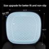 Universal Summer Ice Silk Silicone Gel Car Seat Cushion Ventilated Cooling Seat Pad for Office and Vehicle