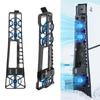 PS5 Slim Cooling Cooling Fan for PS5 Fan Speed LED USB Memory External Cooling Easy Rapid Heat Cooling Low Compatible with Both Disc and Digital