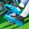 34-46 Men's High-top Large-size Football Shoes Long Nail Anti-slip Resistance TPR Artificial Captain Outdoor Youth Football Boots