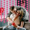 6/8 Штук Украшение Сердце Любви День Святого Валентина Сердечные Подвесные Ленты Для Украшения Дня Святого Валентина И Свадьбы