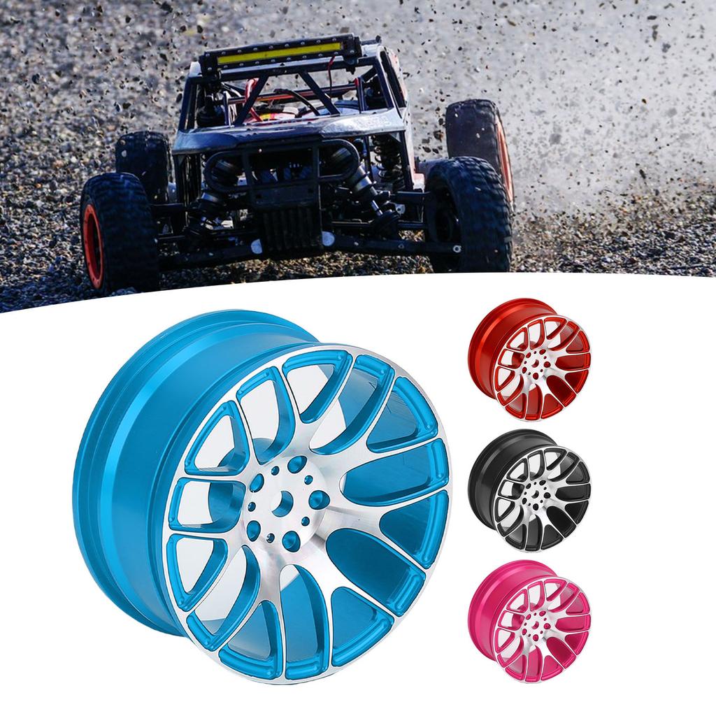 4PCS RC Wheel Hubs Replacement for MN128 MN86 G500 1/12 Aluminium Alloy RC Car Wheel Rim Hub