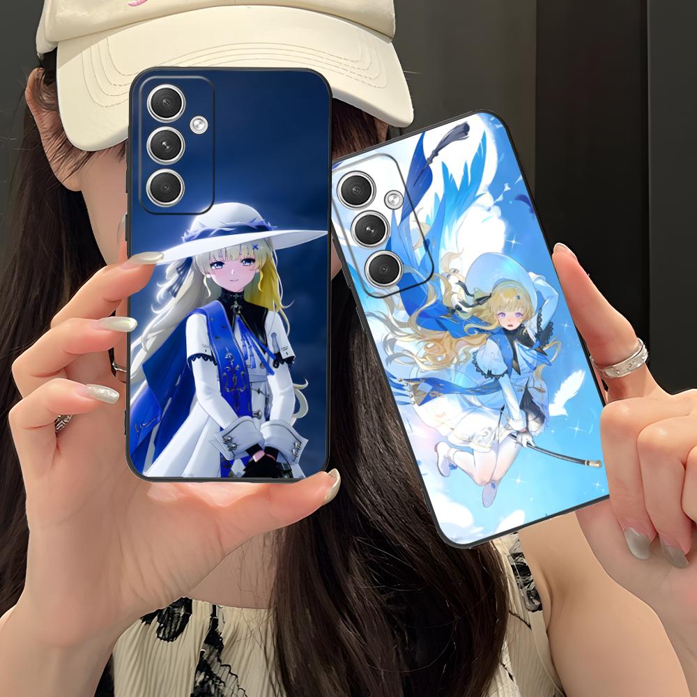 Чехол для телефона Wuthering Waves Phoebe для Samsung Galaxy S26 S25 S24 S23 S22 S21 S20 Note20 Plus FE Ultra Цветной чехол для мобильных телефонов