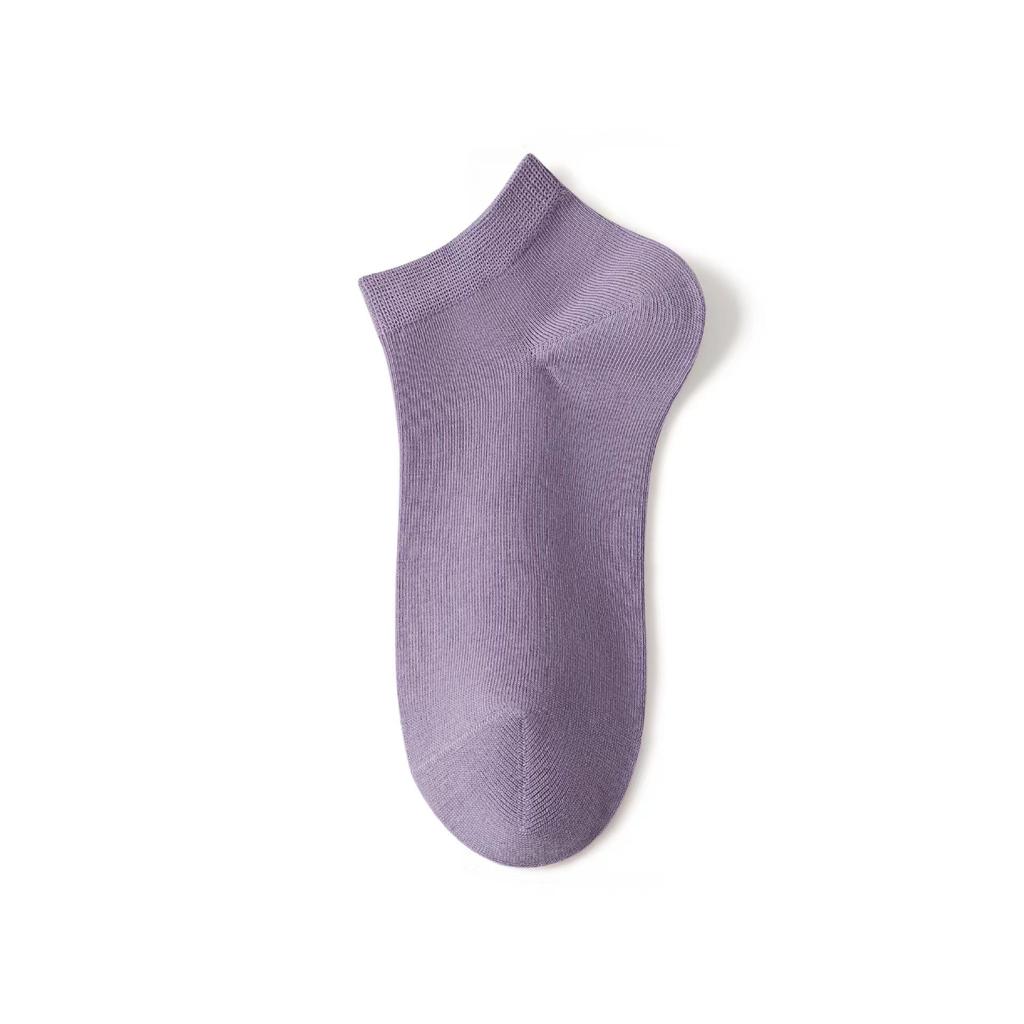 5 Pairs of Socks Women's Summer Thin Comfortable Short Socks Four Seasons Pure Cotton Short Shallow Socks Women's Cotton Socks Medium Short Socks
