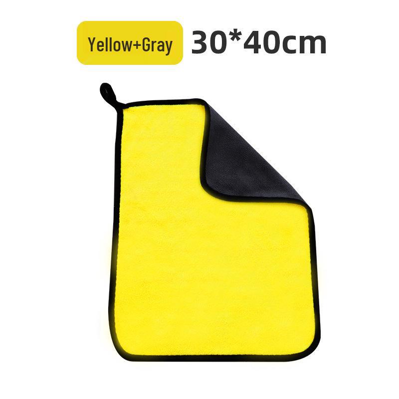 Не оставляющие следов, впитывающие, не ворсистые полотенца для мытья автомобиля - Толстый, большой и прочный набор тряпок для чистки автомобиля