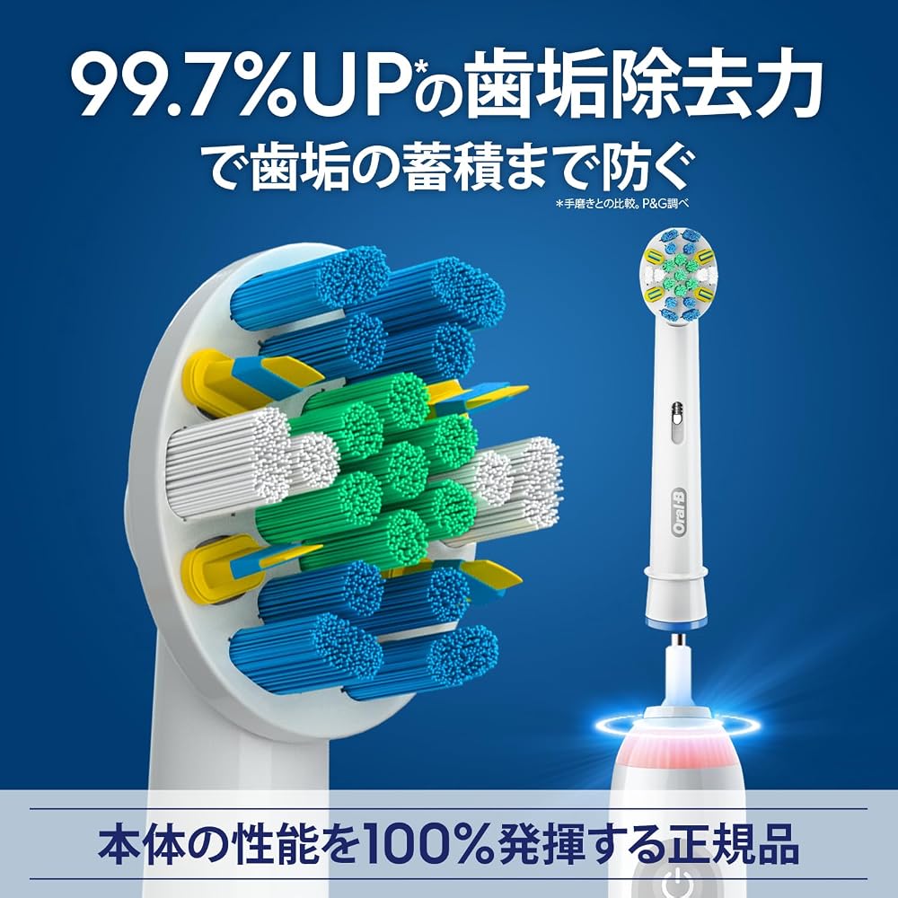 Braun Oral-B Replacement Brush Heads, Floss Action EB25-5-EL, 5-pack