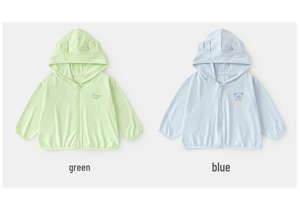 Children's Hooded Sun Protection Jackets - Baby & Kids' Summer Casual Tops