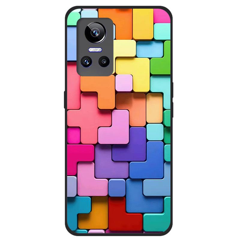 Для realme GT Neo 2 5G Чехол ТПУ Силикон Мягкий Мультяшный Прозрачный Чехол для Realme GT Neo 2 3 Neo3 Чехол для Телефона Neo2T Прозрачный Coque