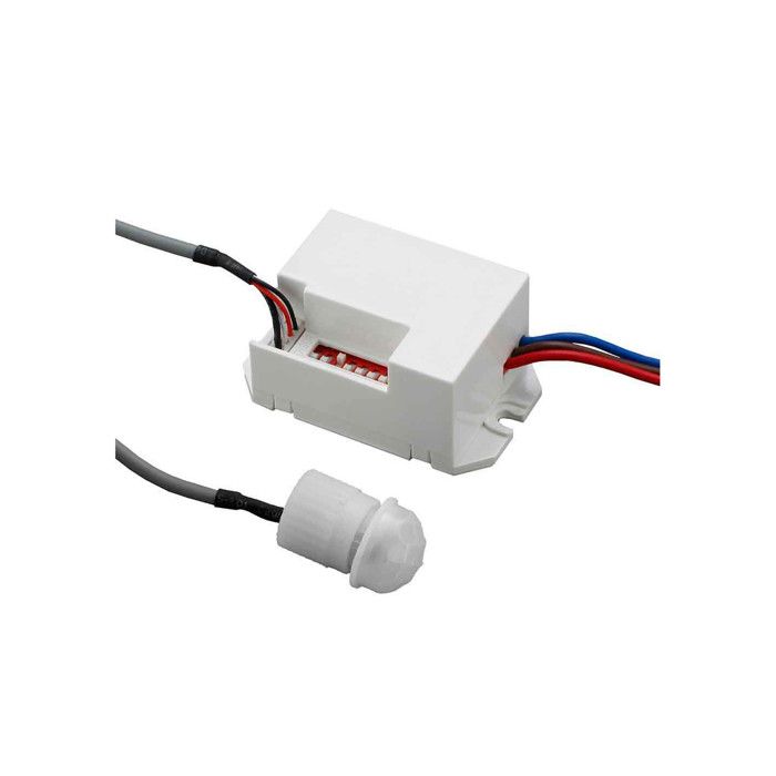 Датчик движения - E3 - 03227 - Настройка времени - Настройка освещенности - 55x25x35мм