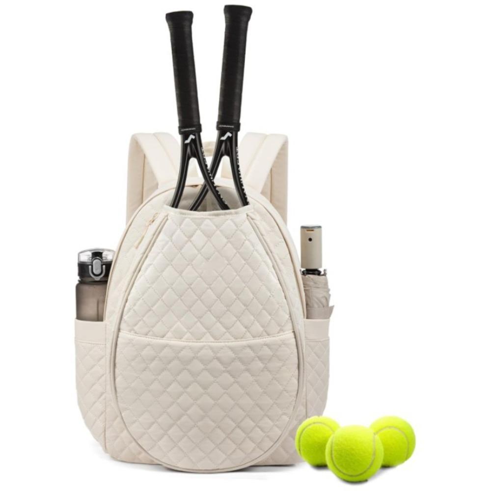 Quilted Sling Crossbody Backpack Wear-resistant Tennis Racket Bags New Tennis Bag Women Men