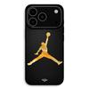 Чехол Для iPhone 17 Pro Логотип Jordan 23 nike баскетбол цвет золотой Maniacase
