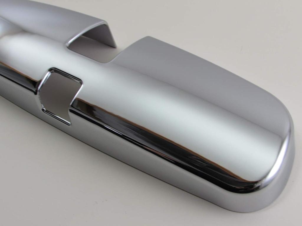 BRIGHTZ Chrome Rearview Mirror Cover for Toyota Camry and 2025 2020, 2021, [ROOM-MIR-006]