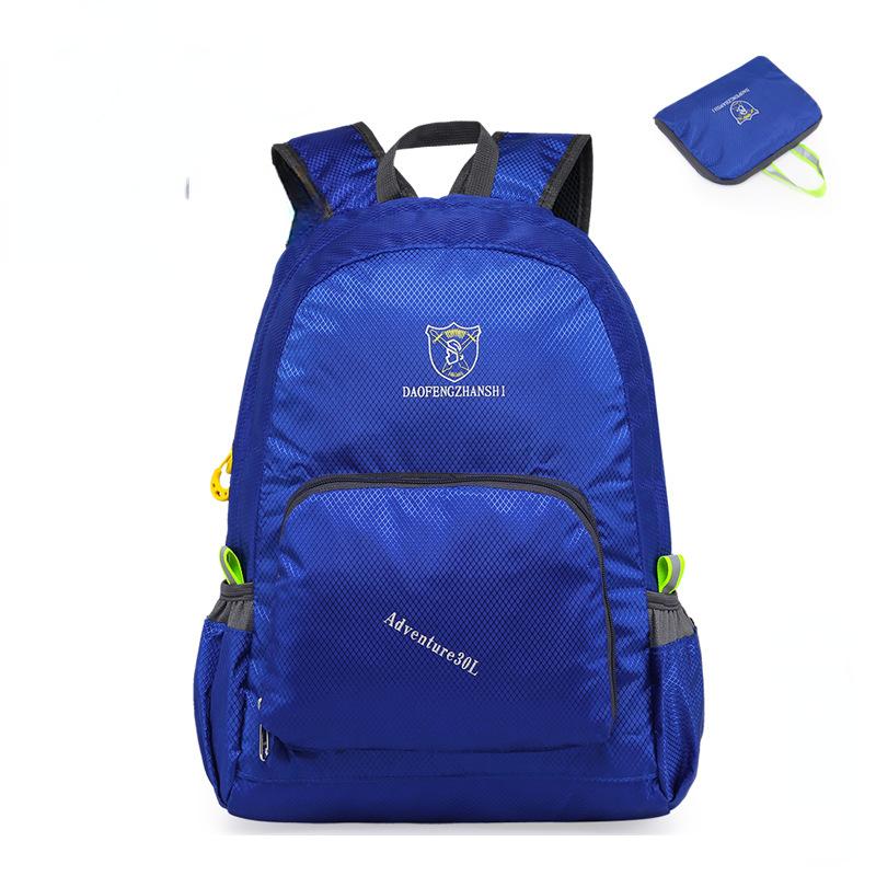 Спорт на открытом воздухе, складной рюкзак с двойным плечом, водонепроницаемая портативная сумка, многофункциональная дорожная сумка для альпинизма