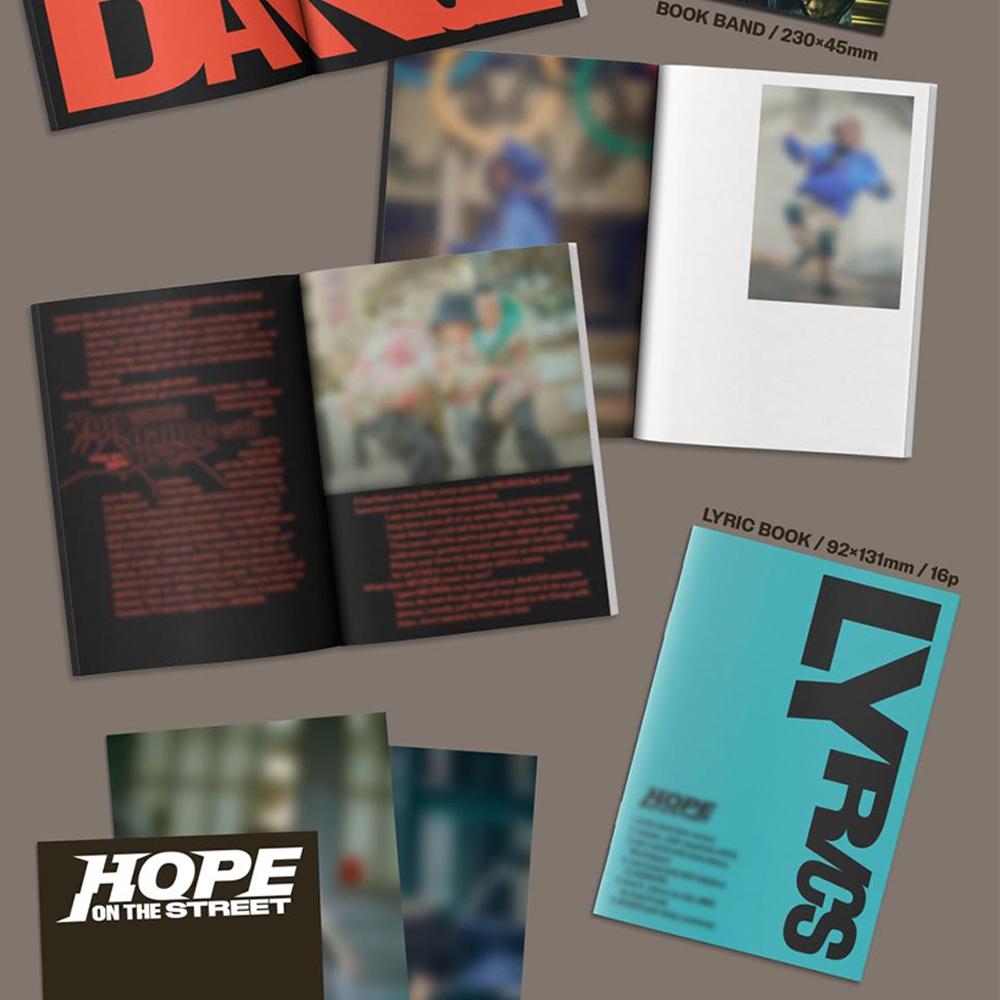 Джей-Хоуп — HOPE ON THE STREET VOL.1 + набор альбомов Weverse