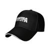 Pantera Band " From Hell" Baseball Cap - Black, Lightweight Polyester, Adjustable Fit, Casual Style, Hand Wash or Dry Clean